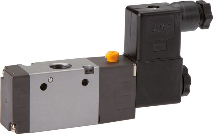 Électrovanne 3/2 voies, G 1/4", rappel par ressort (NO), 12 V DC