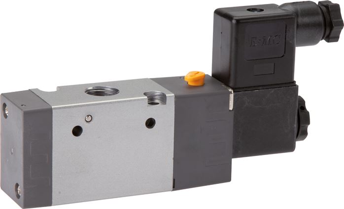 Électrovanne 3/2 voies, G 1/4", rappel par ressort (NO), 12 V DC