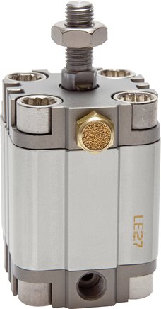 Compact cylinder, single-acting, piston 63mm, stroke 10mm