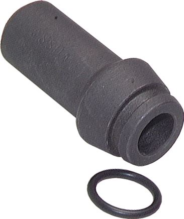 Welding nipple 22 x 2.5mm, phosphated steel