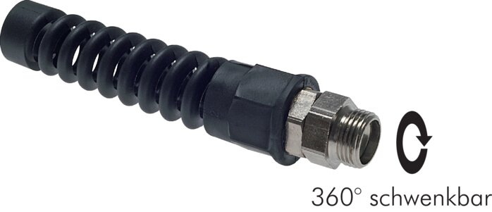 Straight screw connection for SPK..PU G 1/4"-9.5x6.3mm