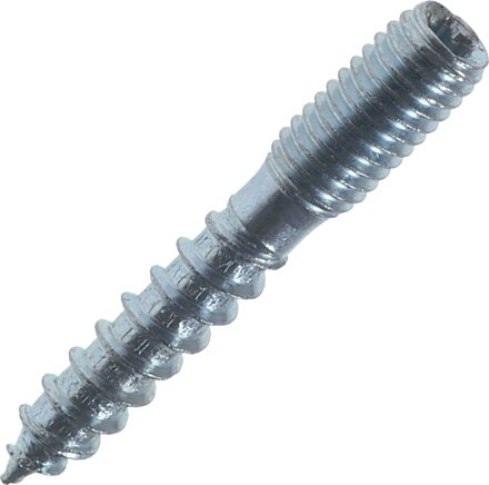 Hanger bolt M 10x100, galvanized steel (TORX)