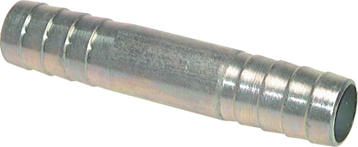 Hose connection pipe 53mm-53mm, galvanized steel