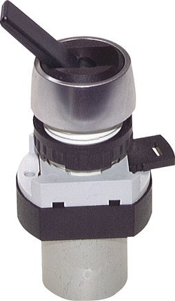 3/2-way rocker arm valve, black (22.5mm), M5