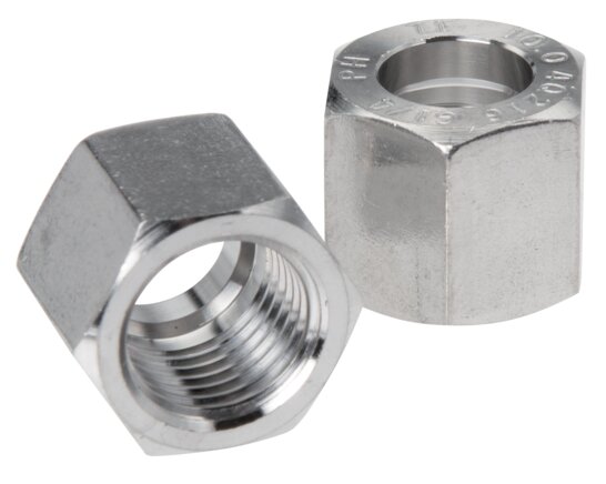 Stainless steel grommet, G 3/8"-6 (1/4")mm, without nut