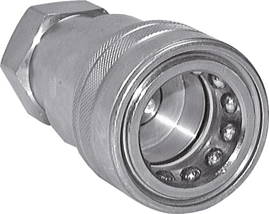 Accouplement hydraulique ISO 7241-1B, manchon, NPT 2" (IG), acier