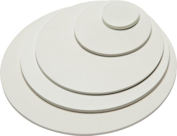 Sealing washer for blind nut DN 125, EPDM (white)