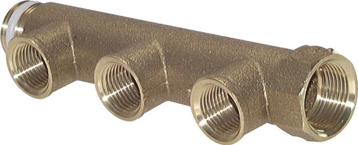 Distribution pipe G 1" (IT/AG), outlet 2x G 1/2" (IT)