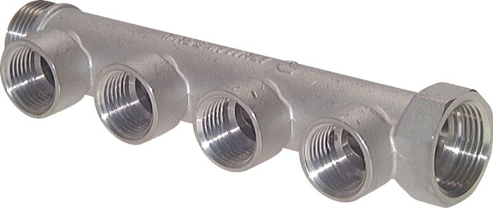 Distribution pipe G 1" (IT/AG), outlet 4x G 1/2" (IT)