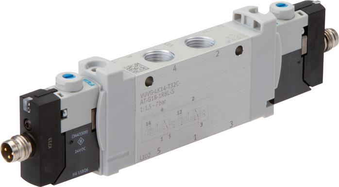 Festo-Magnetventil 8042566 VUVG-LK14-T32C-AT-G18-1R8L-S