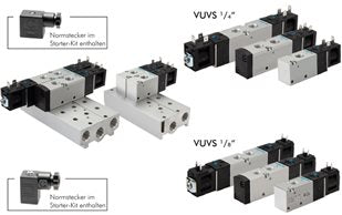 VUVS Kit - 38 solenoid valves including connection plates + accessories