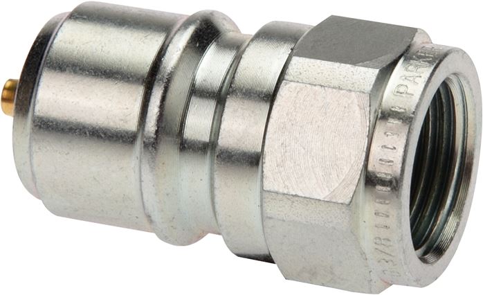 Washing device coupling plug, galvanized steel, G 3/8" (IG)