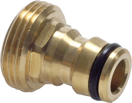 Coupling plug G 3/4" (AG), brass