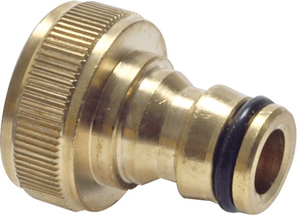 Coupling plug G 1" (IG), brass