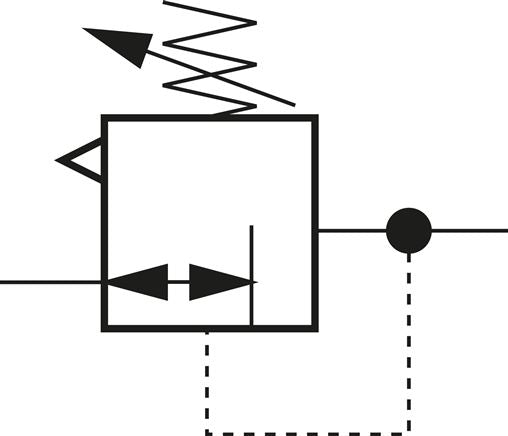 Régulateur de pression, laiton, G 1/2", 0,5 - 8bar (standard)