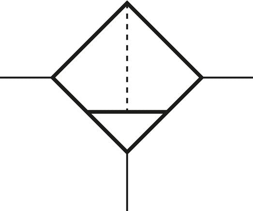 Filtre, G 1/4", acier inoxydable 1.4404