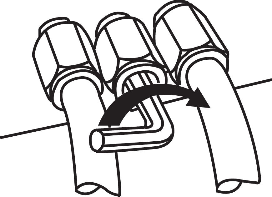 Straight plug connection M 5-5mm, IQS-MSV (standard)