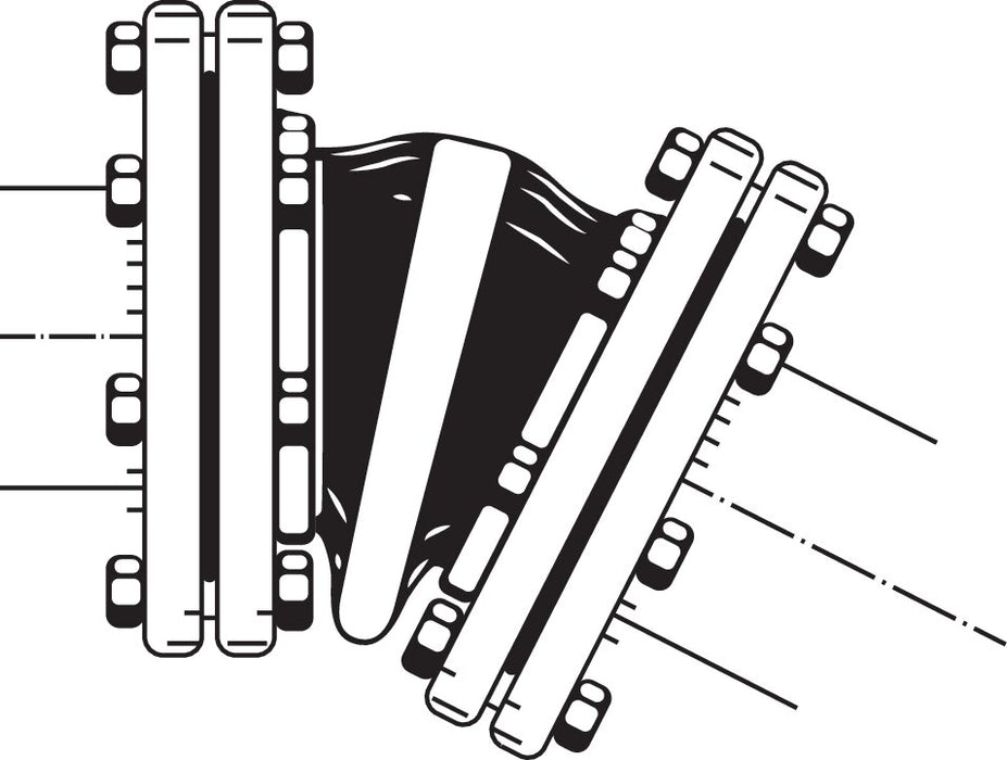 Compensateur, DN65-PN16 (DIN), butyle (CIIR)