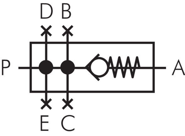 FUTURA Rückschlagventil G 1/2", Futura 2