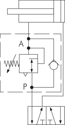 Vanne d'économie d'air R 1/4"-4mm