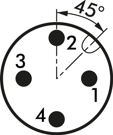 Régulateur de pression proportionnel G 1/4", 0 - 4 bar, 4 - 20 mA, standard (avec support de montage)