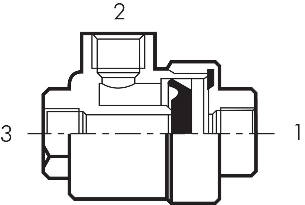 Schnellentlüftungsventil G 3/4", Standard