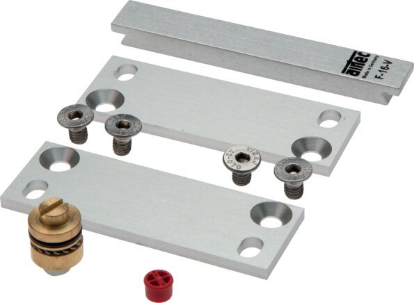 RE46 closure plate for free valve stations